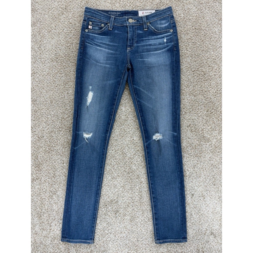 AG Adriano Goldschmied Legging Super Skinny Ankle Jean 25 Blue 11 Years Swapmeet